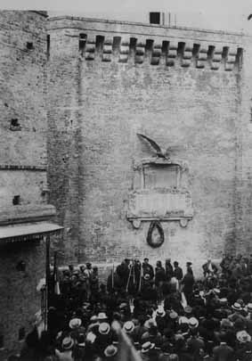 Foto 14. Avvenuta inaugurazione monumento 20 settembre 1922