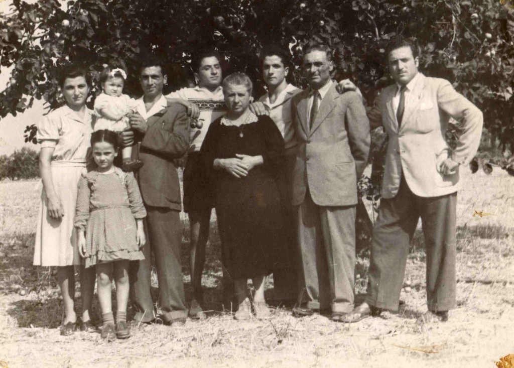 La famiglia nel 1945