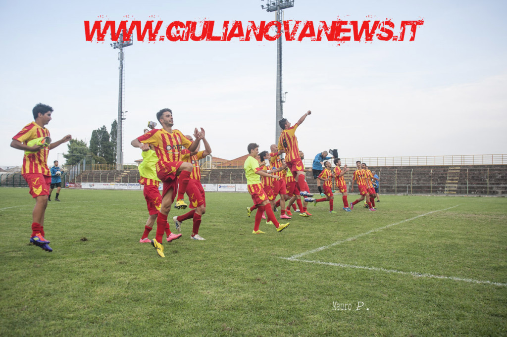 Foto Mauro Piunti Giulianova Calcio contro San Giorgio