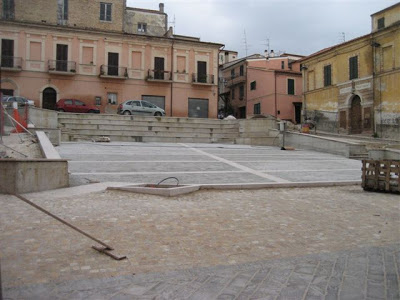 Piazza dove morì il papà di Lino 