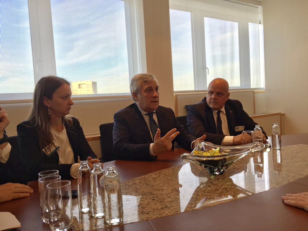 incontro con Tajani