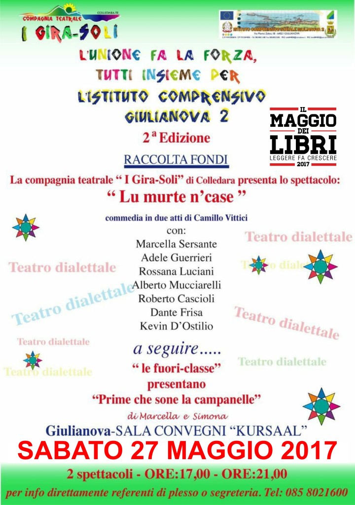 Locandina Teatro 27 Maggio 2017